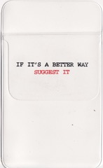 If It's A Better Way